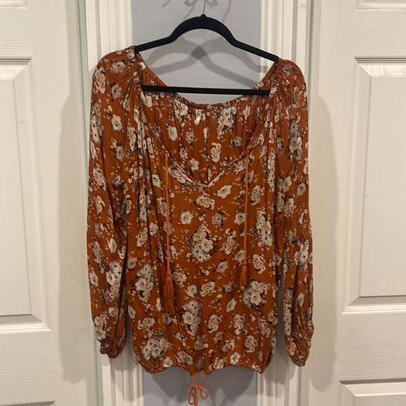 EUC SPELL AND THE GYPSY COLLECTIVE GYPSY DANCER MAPLE 🍁 BLOUSE - Picture 1 of 7
